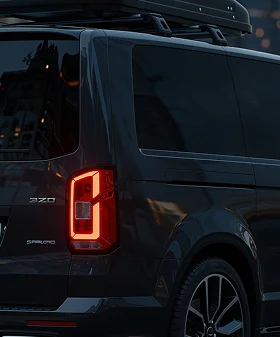 Mercedes Minibus Exterior and Interior