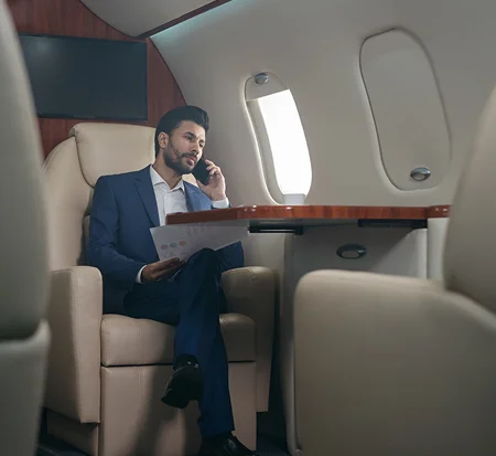 Private Jet Chauffeur London